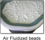 Air Fluidized beads